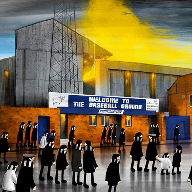 Derby County - The Baseball Ground - Prints now available