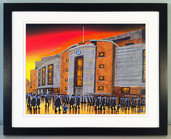 CHELSEA - Stamford Bridge framed print