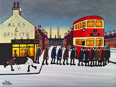 FULHAM - Going To The Match framed print