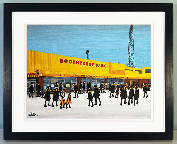 HULL CITY - Boothferry Park framed print