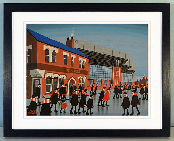 LIVERPOOL - Anfield framed print
