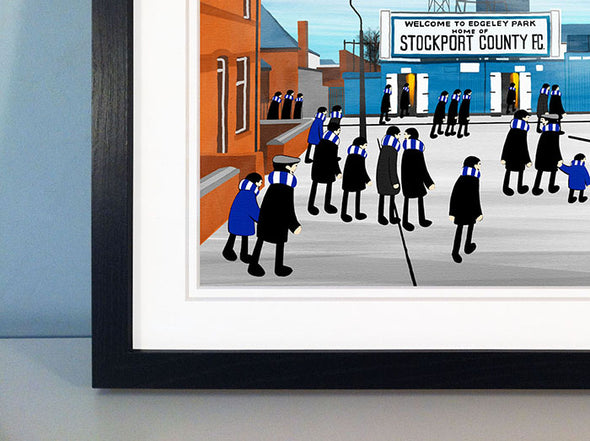 STOCKPORT COUNTY - Edgeley Park framed print