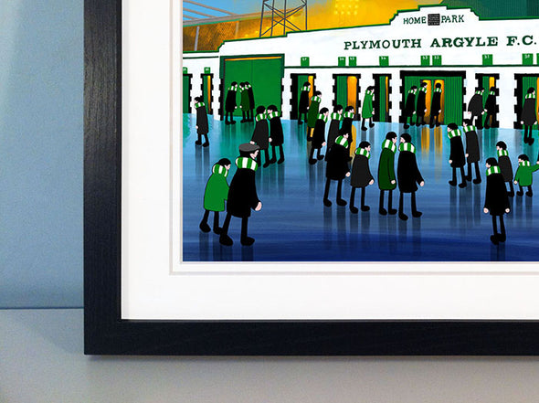 PLYMOUTH ARGYLE - Home Park framed print