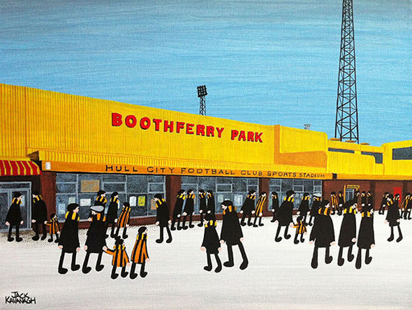 HULL CITY - Boothferry Park framed print