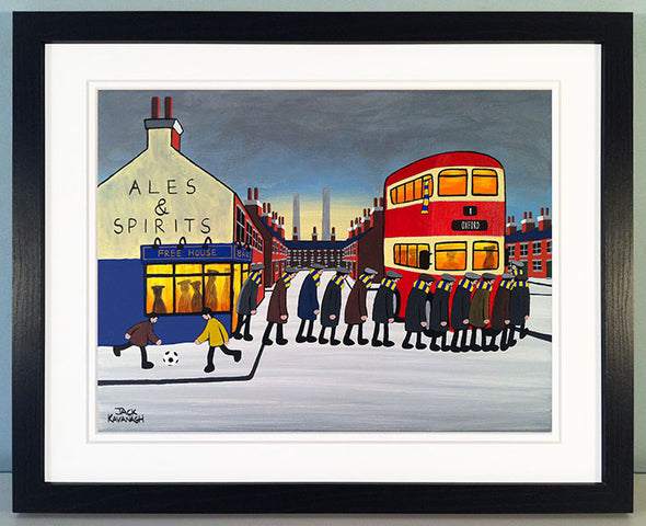 OXFORD UNITED - Going To The Match framed print