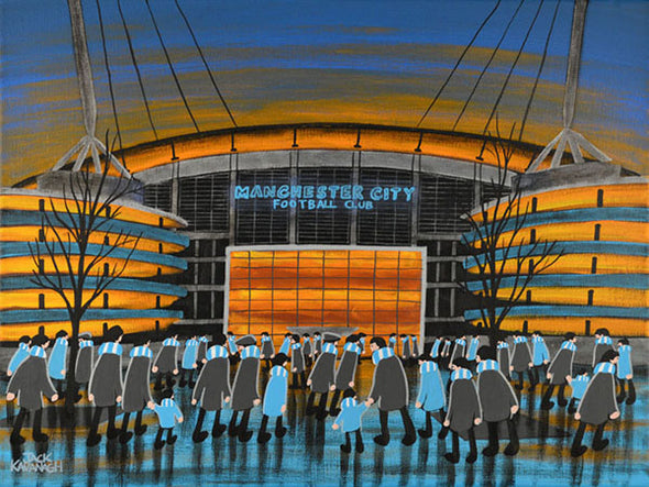 MANCHESTER CITY - City of Manchester Stadium framed print