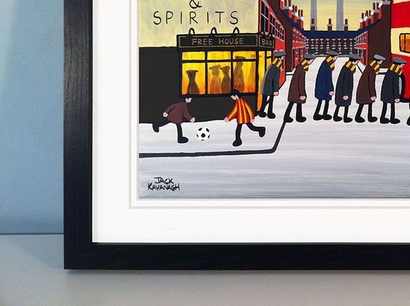PARTICK THISTLE - Going To The Match framed print