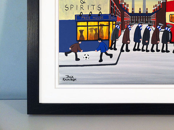 CHELSEA - Going To The Match framed print