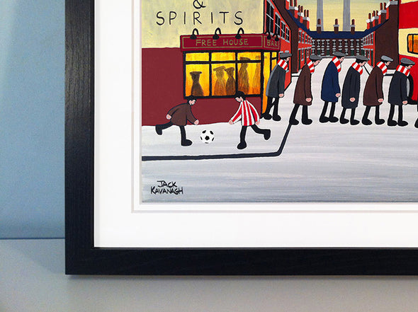 EXETER CITY - Going To The Match framed print