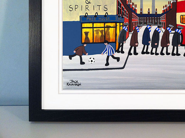 BRIGHTON - Going To The Match framed print