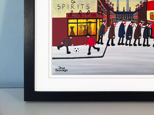 CRAWLEY TOWN - Going To The Match framed print