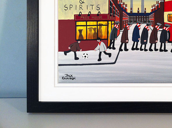 AIRDRIEONIANS - Going To The Match framed print