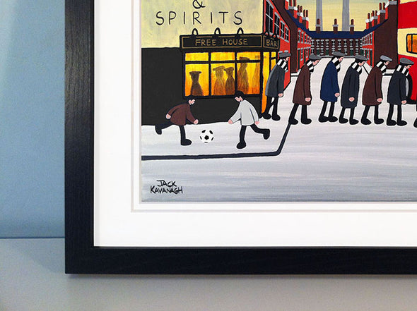 FULHAM - Going To The Match framed print