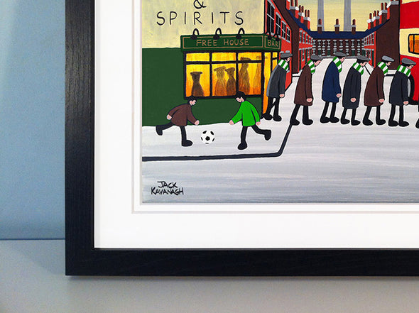 PLYMOUTH ARGYLE - Going To The Match framed print