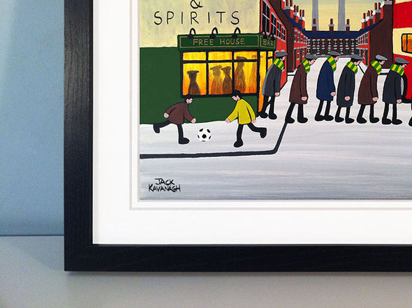 NORWICH CITY - Going To The Match framed print