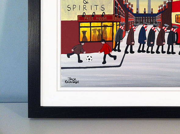 LIVERPOOL - Going To The Match framed print